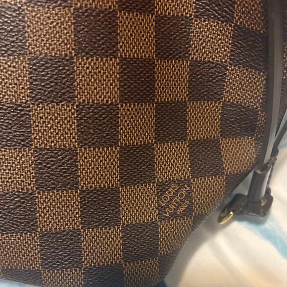 LV authentic Checkered Tote Bag and Wallet Set - Picture 6 of 8